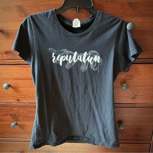 T Swift Reputation snake tee